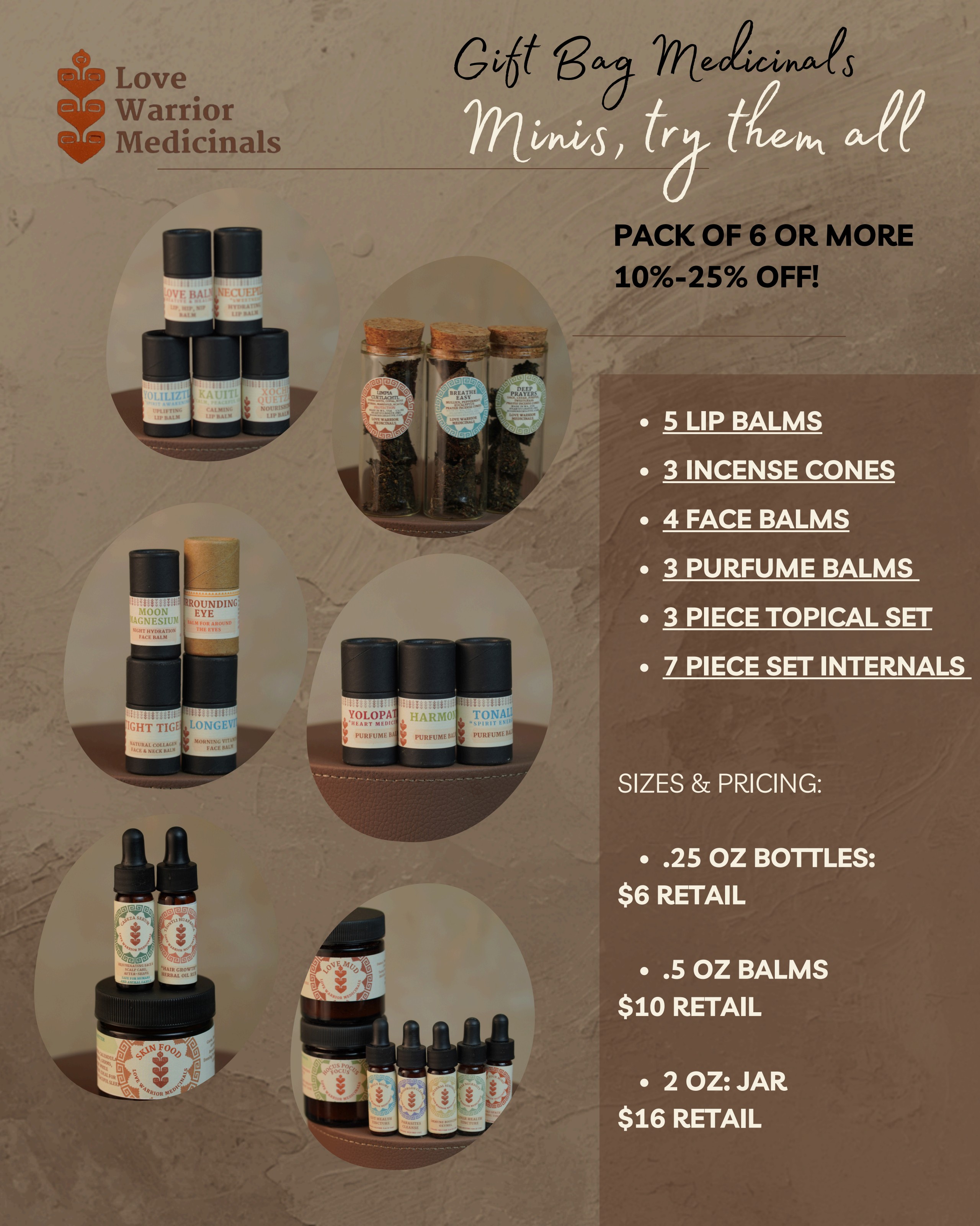 Minis — Try Them All