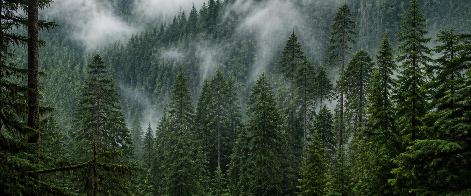 Pacific Northwest evergreen forest
