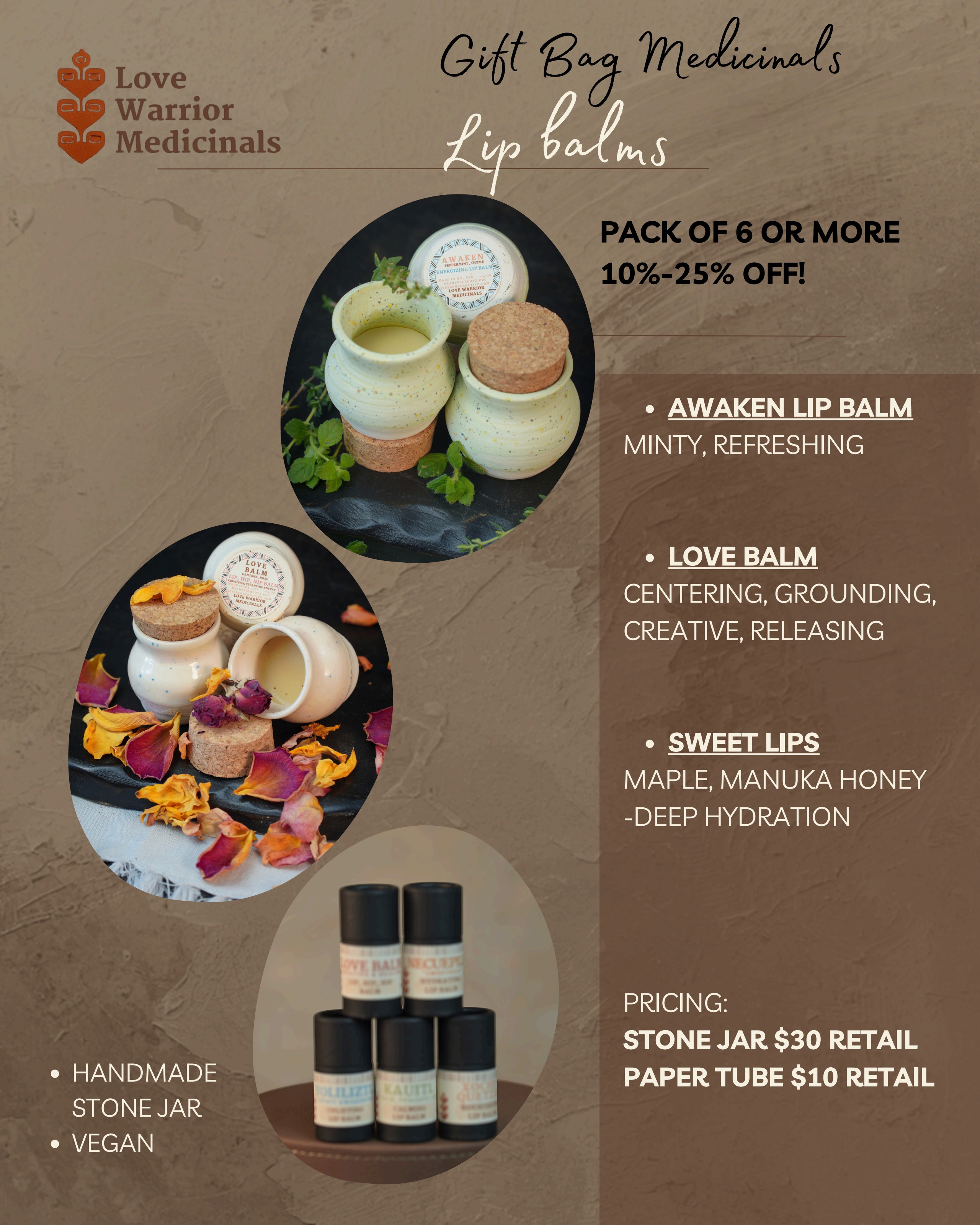 Lip Balms — Bulk Pack