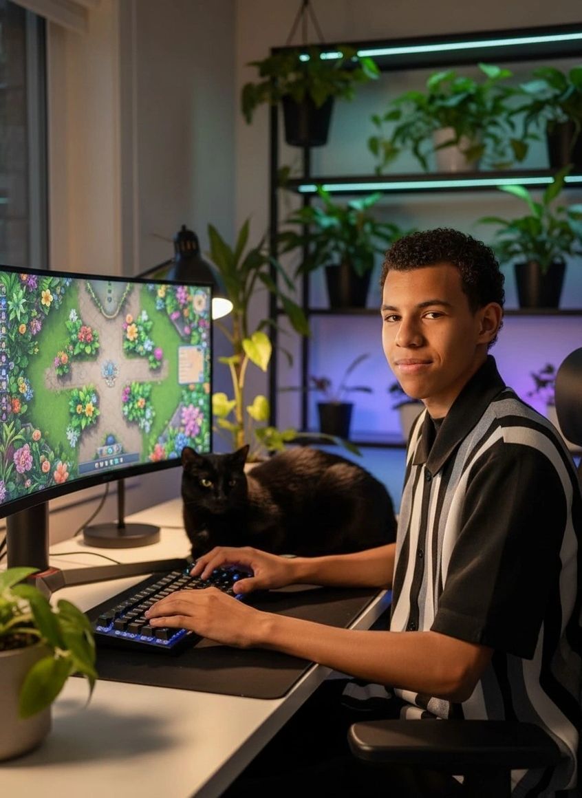 Monte Perkins — Digital Media & Marketing Assistant — Plant Family Project