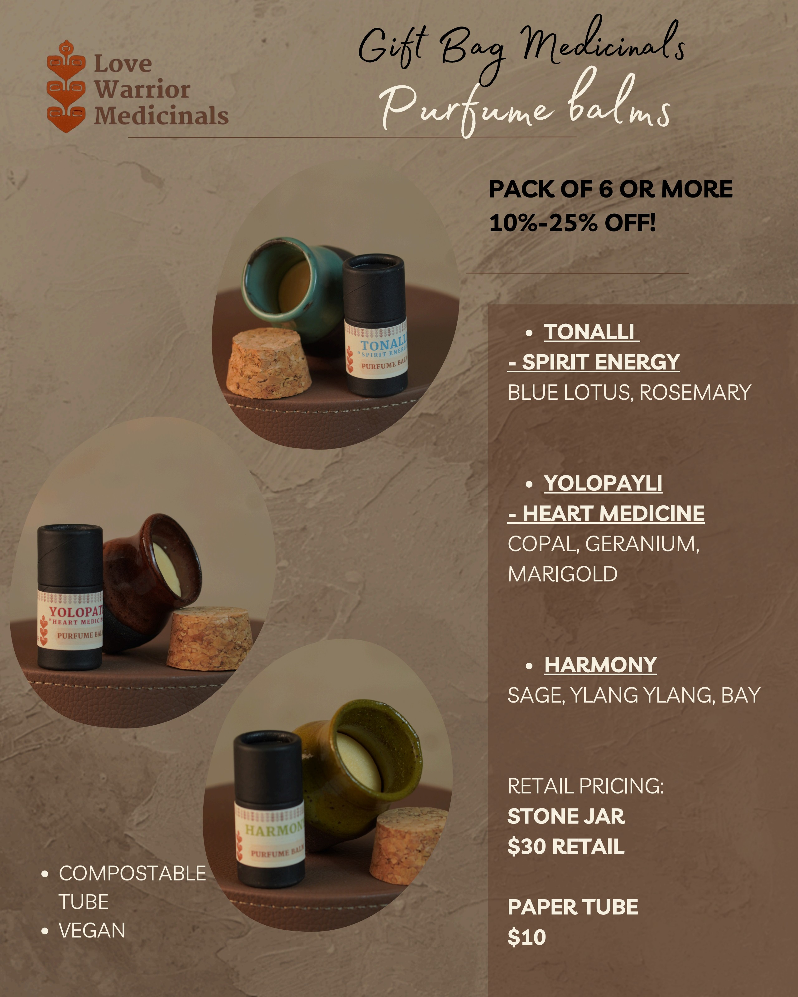 Perfume Balms — Bulk Pack